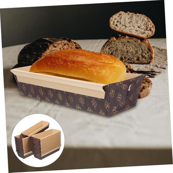 Brødform Papirbakke XXL Bådformet Brødholder