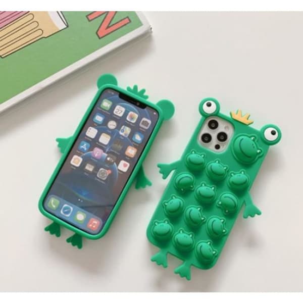Crazy Frog Pop it Fidget-etui til iPhone 11