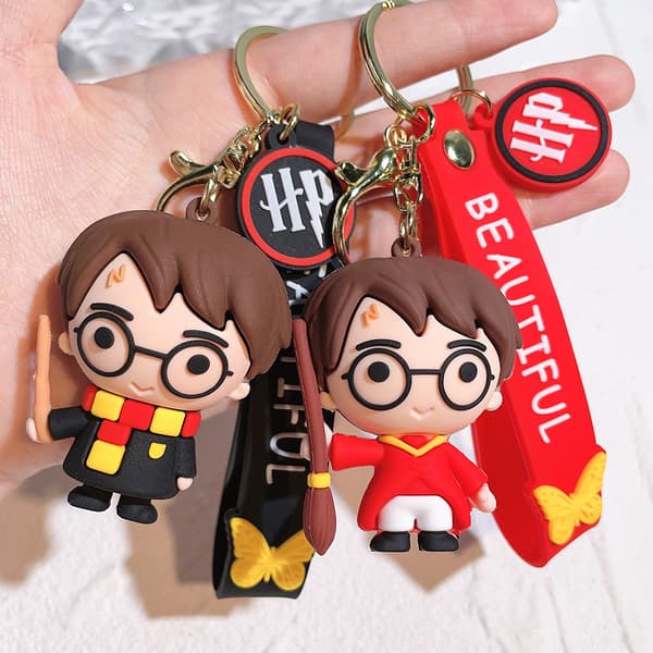 2 stk. HARRY POTTER Nøkkelring
