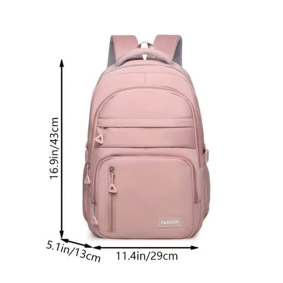 Backpack - School Bag - Travel Backpack with Laptop and Shoe Compartment - Large Capacity - Lightweight - Student Backpack - for Work, Study and...