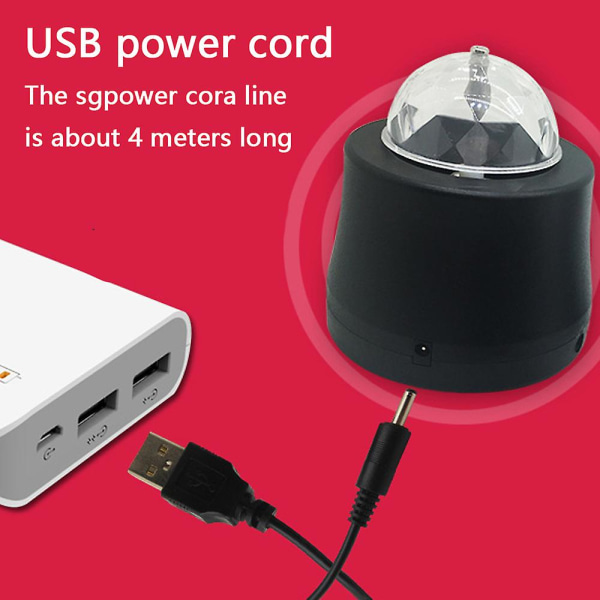 USB Dj Valot Auton valo Disco Valotehosteet Lavavalot Led