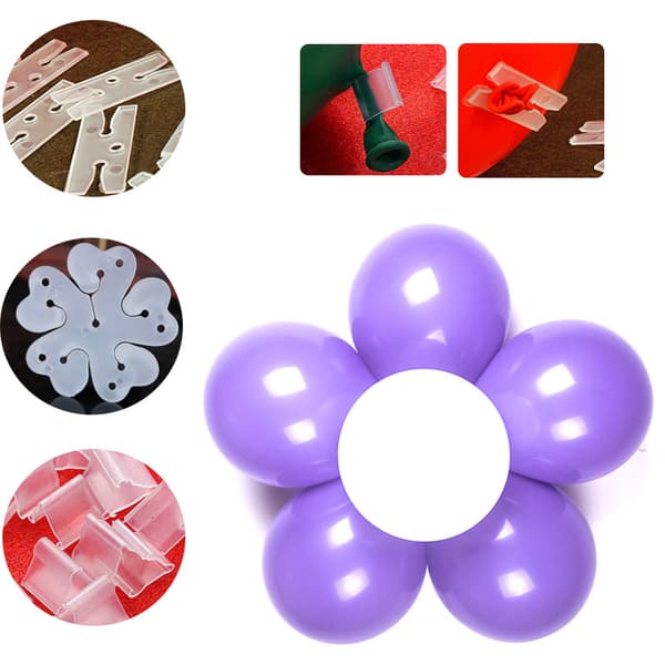 20-pak Blomsterballonfæster, Kvælstofballoner, Ballon