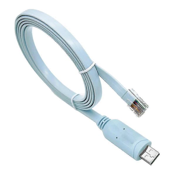 USB RJ45 Cisco-konsolikaapeli 6 jalkaa FTDI Windows 8, 7, Vista, MAC, Linux RS232