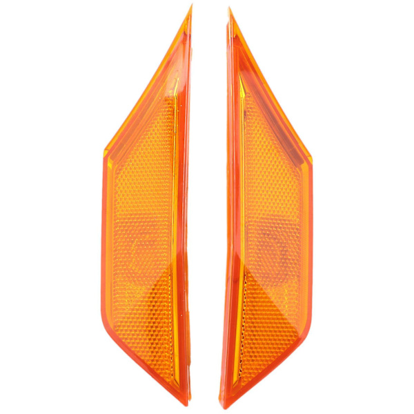1 sæt sidemarkerlampe-linser kompatibel med 2016-op 10. generation Sedan/coupe/hatchback (orange)