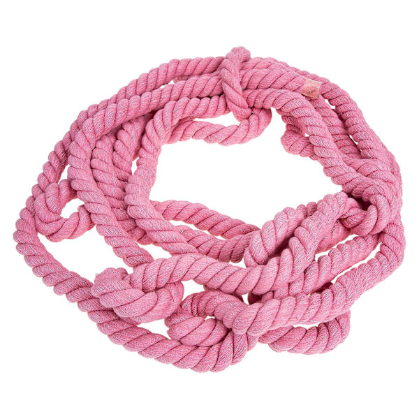 Dragkamp Rep Outdoor Dragspel Rep Bärbar Vridad Bomullsrep Rolig Dragrep Rosa 800x2cm
