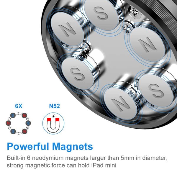 Magnetisk Bilholder - Sølv