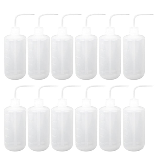 12 stk 500ml 500ml Vannkanne for planter og blomster til hage og innendørs (hvit)Hvit22X7cm White 22X7cm