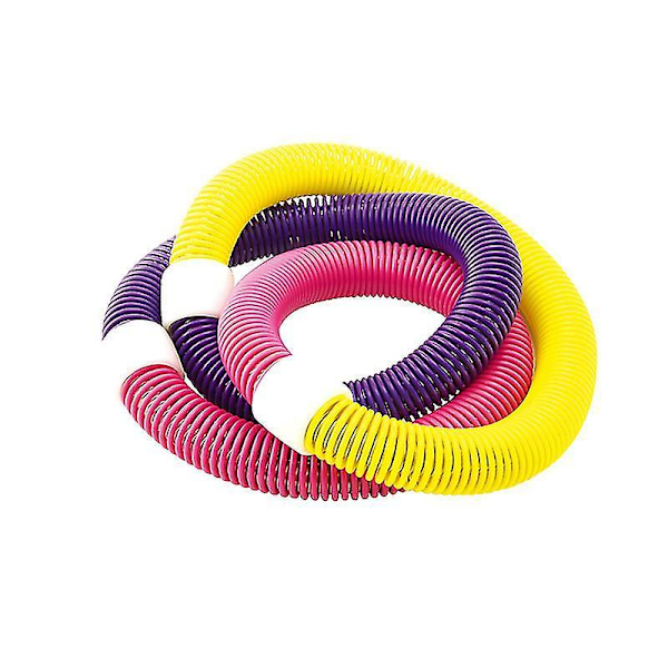 Träningshopp Collapsible Hoop med mjuka fjädrar för viktminskning Hula Hoops