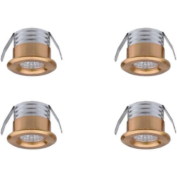 【XJ】Mini upotettavat LED-kohdevalot, 3W, neutraali valo, 4 kpl