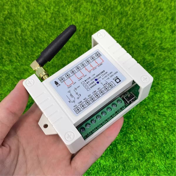 433MHz Industrial Wireless Remote Control Switch, DC 12V/24V/36V, 2CH RF Receiver