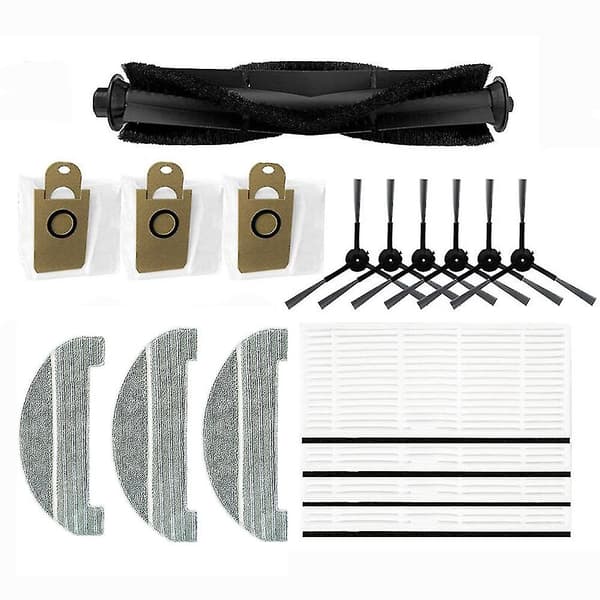 Hovedbørste Sidebørster Filter Moppekluter For Proscenic M8pro