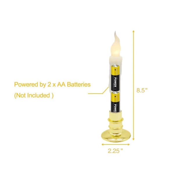 Remote Control Electronic Candle Long Pole Light Flameless Tip