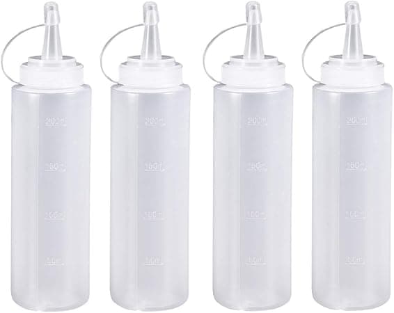 Puristuspullot mausteille kannella, 200 ml