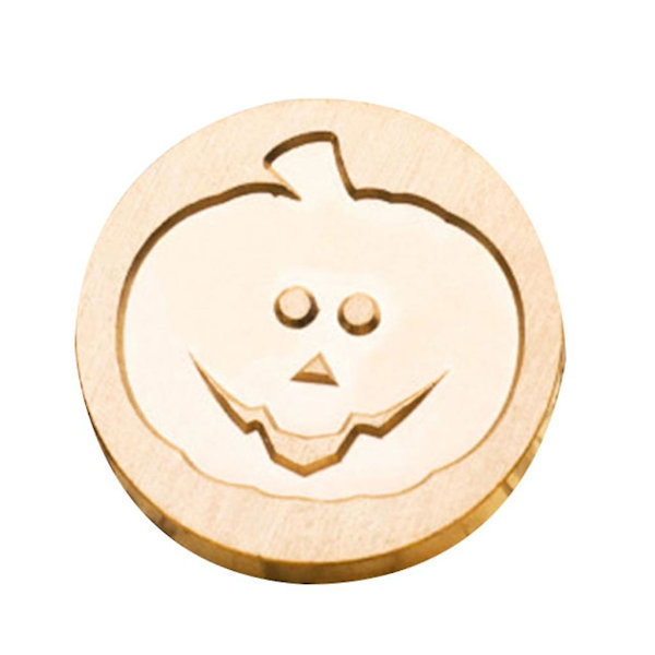 AWax Stempel Halloween Brannmaling Stempel Hode Gresskar Forsegling Voks Stempel for DIY