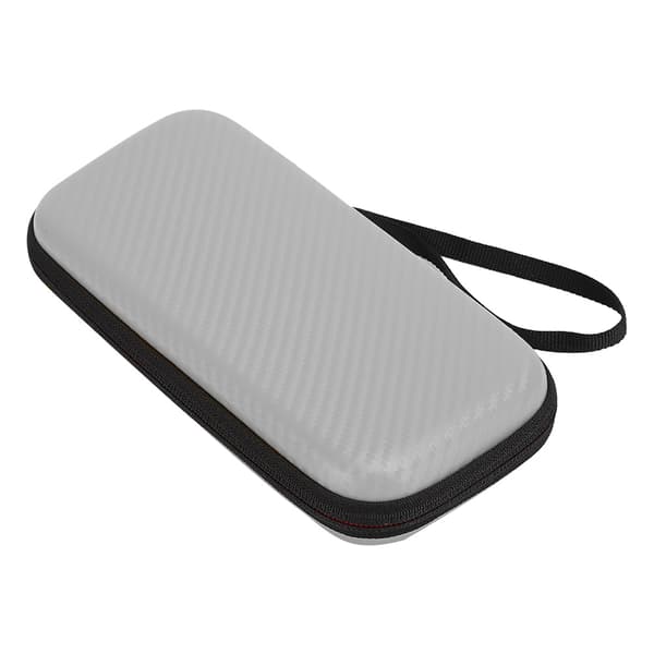 Portable Grassmat Grain Game Machine Storage Bag Protective Case Accessory for Nintendo Switch Lite Grey