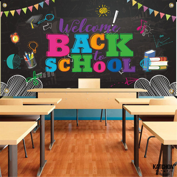 Skolstart Banner Campus Klass Tillbaka Till Skolan Fest Arrangemang Dekoration 180x110cm AE