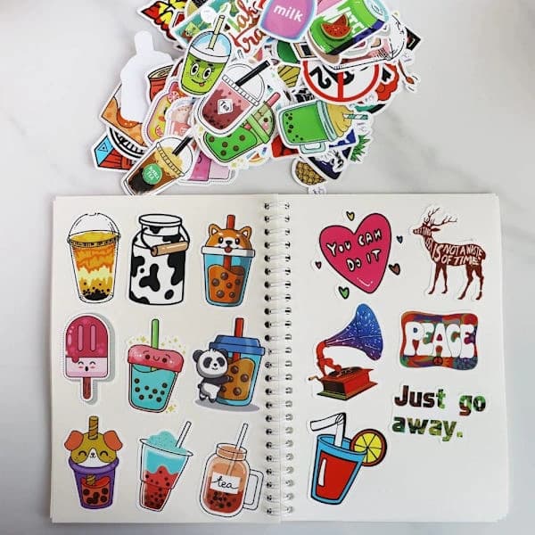 Sticker Book Organizer Book Sticker Storage