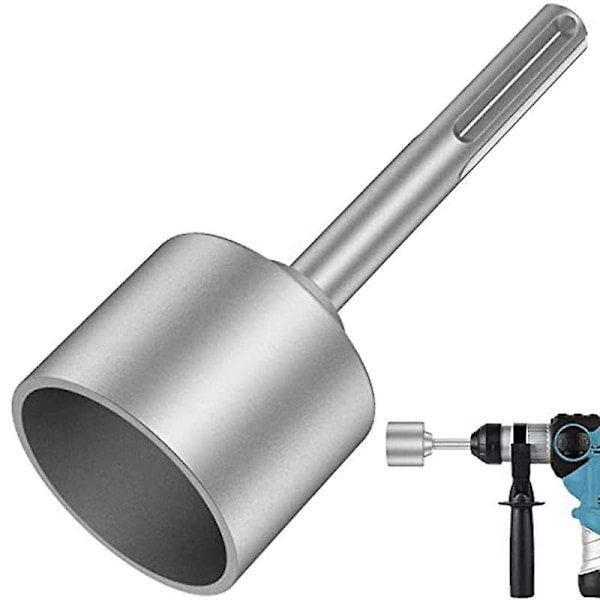 SDS-Max jordspydsdriver, 65 mm kraftig stålbordriver, til borehammerboring