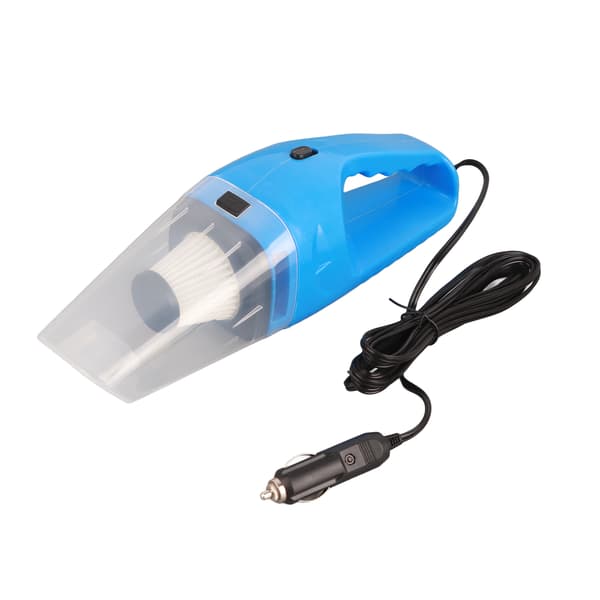 Professional High-Efficiency Portable Handheld Car Vacuum Cleaner with Cord for Car Home Blue