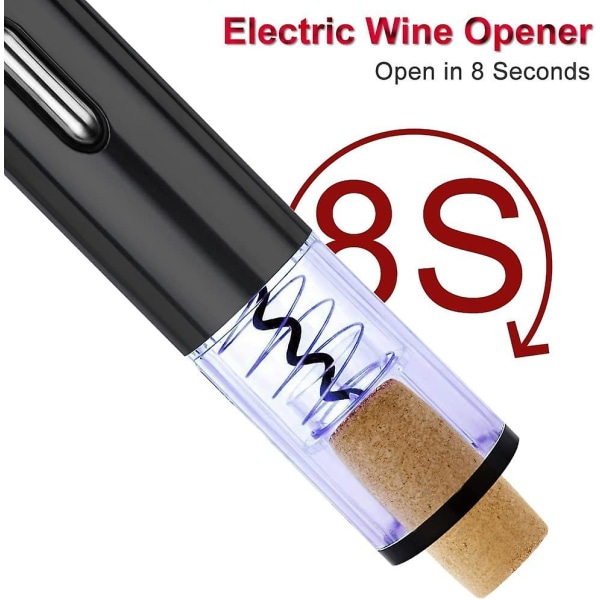 USB Laddningsbar Elektrisk Korkskruv Automatisk Flasköppnare Laddningsbar Elektrisk Flasköppnare Professionell Korkskruv Champagneflasköppnare Present Id