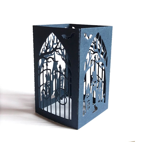 Halloween-huslykta Stämpel för Handgjorda DIY-projekt för Vuxna