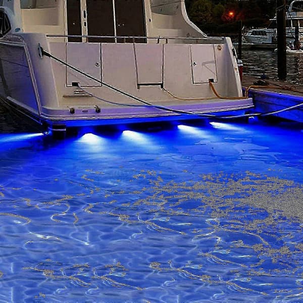Nedsenkbart marint belysningssystem
