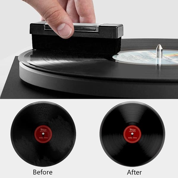 Record Brush - Vinyl Record Cleaning Kit - Anti-Static - Record Cleaner - High Quality