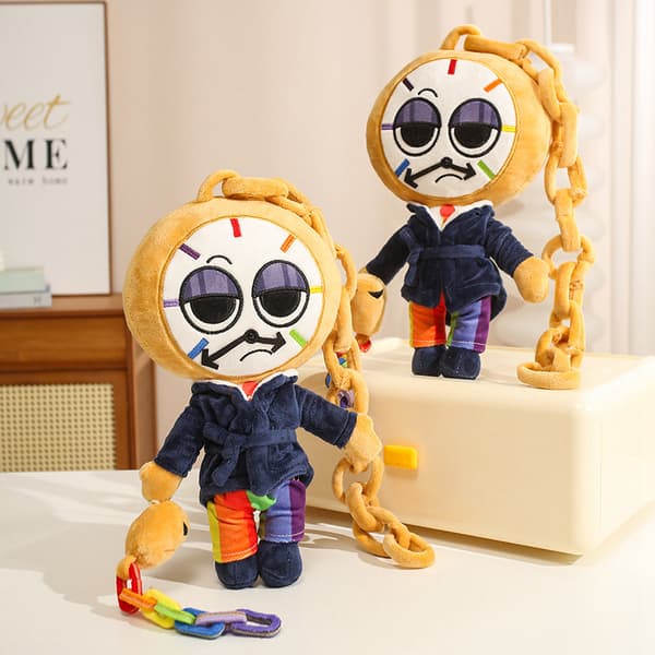 Dandy's World Clock Monster Plyslegetøj, 35 cm Blød Udstoppede Samlerdukke 35cm 35cm