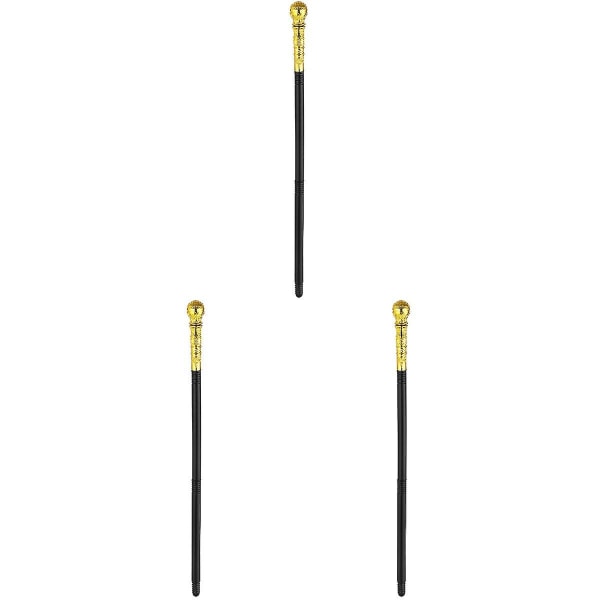 3 stk Halloween Scepter Sceneoptræden Rekvisit Halloween Kostume Scepter Rekvisit Kostume Stok Tilbehør3