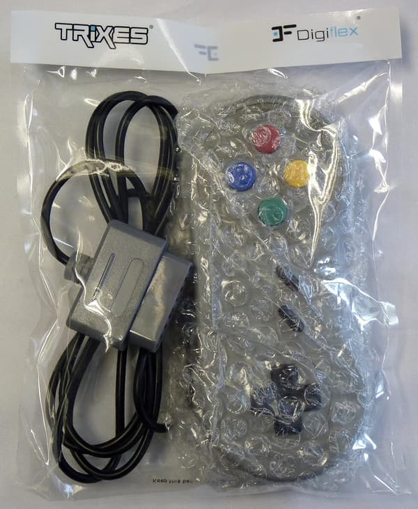 TRIXES SNES erstatningskontroll retro spillkontroll