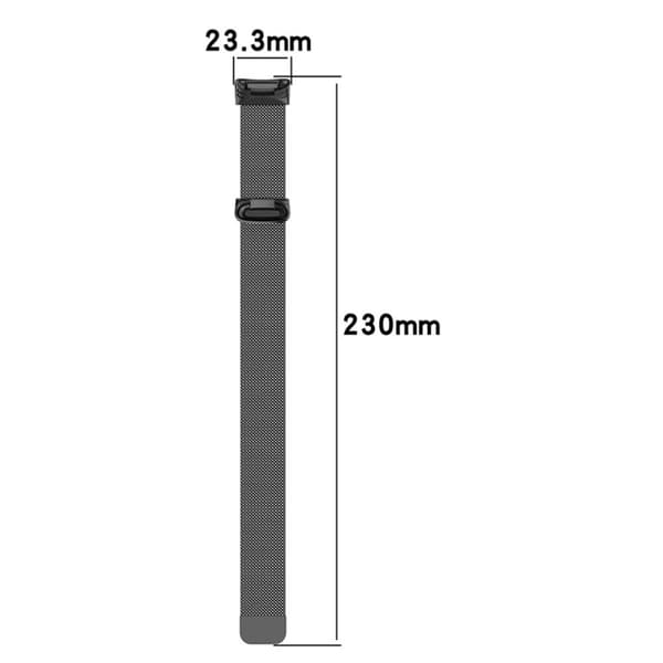 Milanese Loop Armbånd Fitbit Charge 6 Rosaguld{bt}