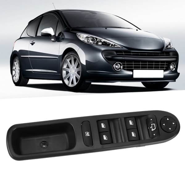 Electric Window Control Switch Front Right Fits Peugeot 207 6490.EH