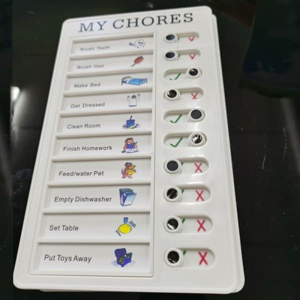 Daily Tasks Memo Portable Checklist Whiteboard Removable Reusable