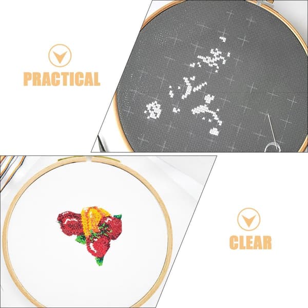 Water-soluble Embroidery Transfer Paper 50x50cm 8 Sheets Printable Fabric Tracing Sheets