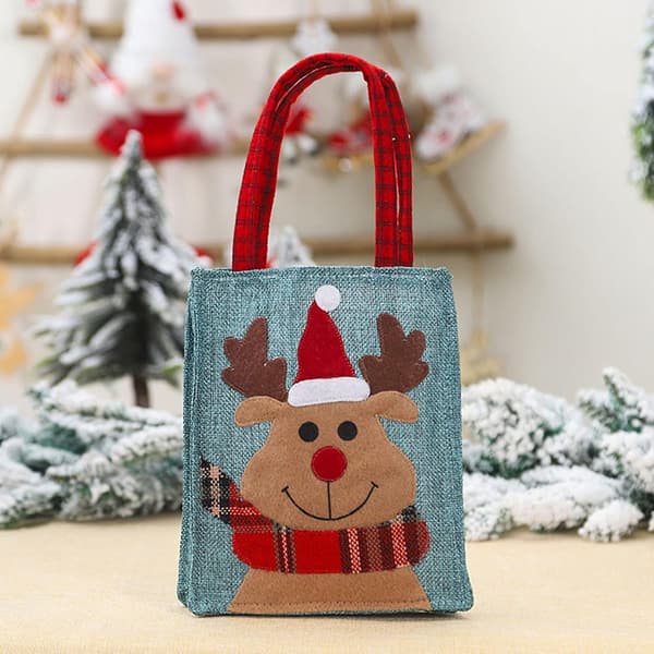 Julegaver Julepynt håndinnpakningsposer, Xmas Ap