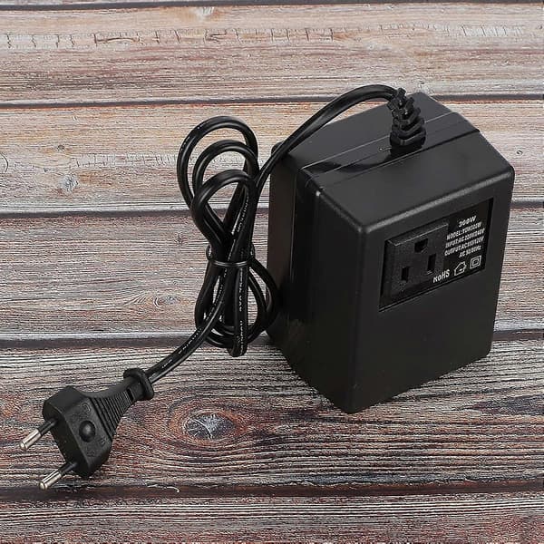 EU-stikadapter, 300W strømtransformator spændingsomformer AC 220V til 110V EU-stikadapter (220V)