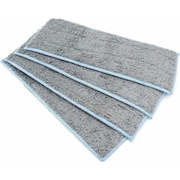 4-pack Washable Wet Mopping Pads, Microfiber Cleaning Cloth for Braava Jet M6 Robot