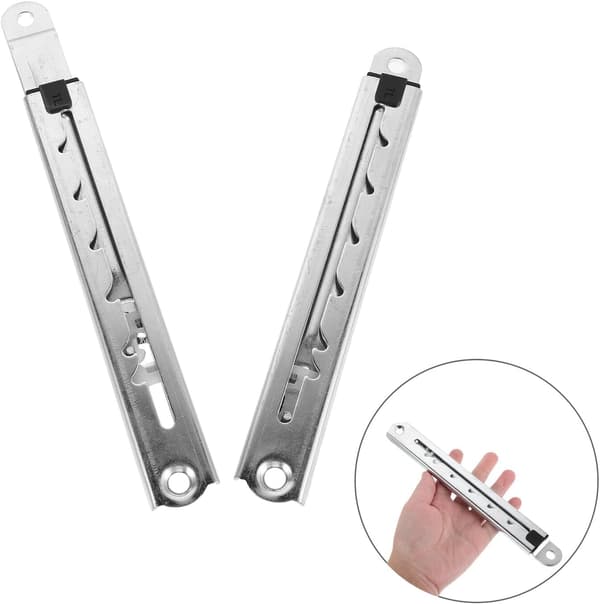 4pcs Beauty Bed Telescopic Rod Adjustable Lifting Bracket for Home Salon Use Includes Telescopic Lifting Mechanism