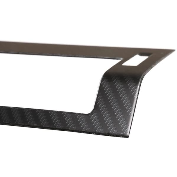 For 110 130 2020-2021 Rustfritt stål Bilinstrumentpanel Midtkonsoll Luftventil Utløpsramme Deksel Trim