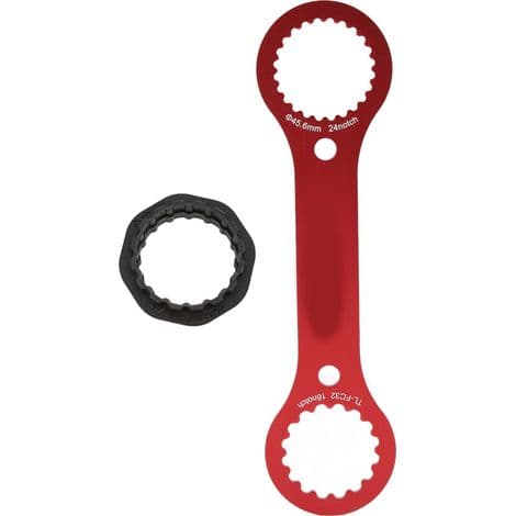 Multifunctional Bottom Bracket Tool for BB Compatible with TLFC32 25 24 Hardened Steel in One Piece -ULISEM