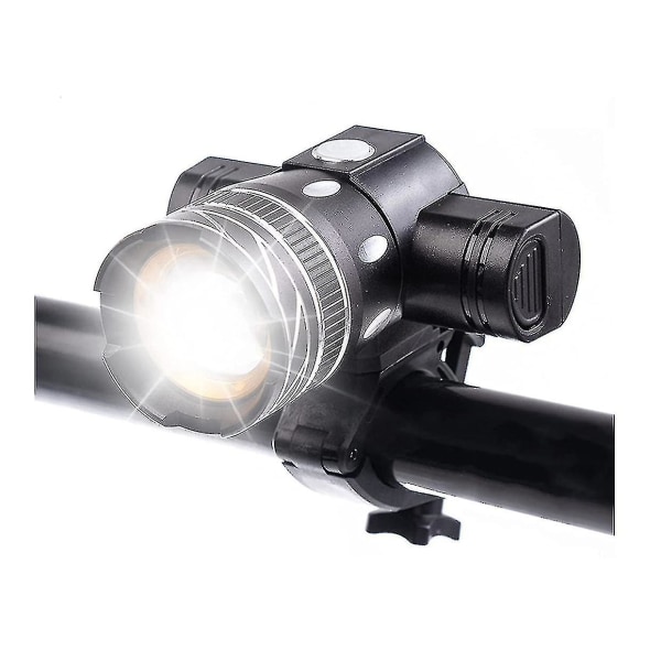 Led Cykellys Genopladelige, Led Cykel Forlygter, Super Kapacitet Cykellys 5000 Lumen 3 Justerbare Tilstande Vandafvisende Forlygte Mountainbike Lys