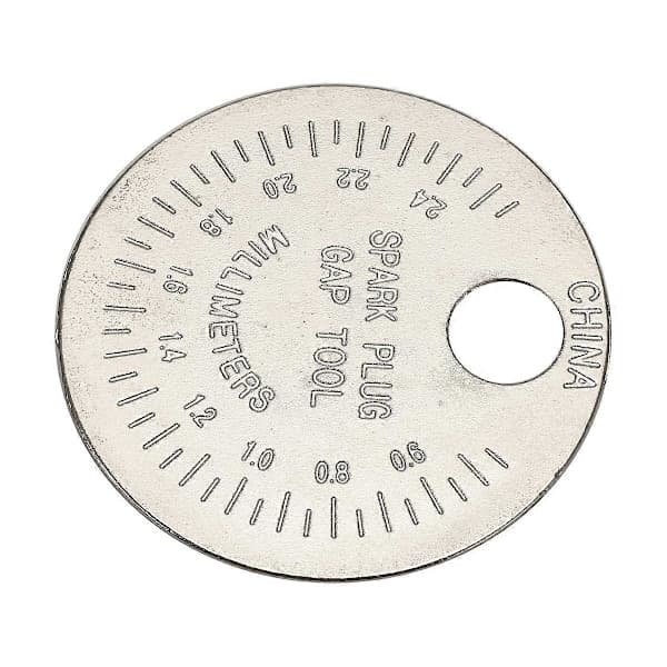 Spark Plug Gap Gauge Tool - Wire Spark Plug Measuring Tool Scale from 0.020 inch to 0.10