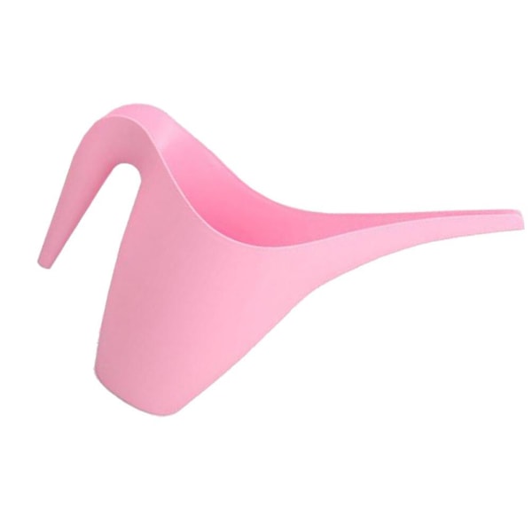 1,8l Plastvattningskanna Elegant Vattningskanna Lång Pip Blomsterträdgårdsverktyg (rosa) Rosa Pink