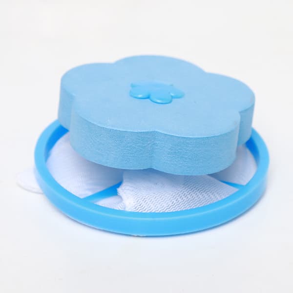 2 stk. hårfanger for vaskemaskin - Blå