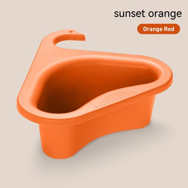 orange 1 STK Sink Si Kurv Trekantet Hjørne Hængende Køkkenvask Affaldsfilter