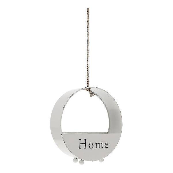 Rund Enkel Hängande Blomkruka Ornament (1 st)