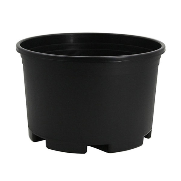Trädgårdsplastblomkruka Blomkruka Trädgårdsväxtkruka Blomsterbädd Planteringsbassäng Svart 30x19cm Black 30x19cm