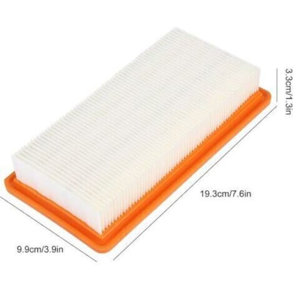 Filterelement til støvsuger, flade reservedele til Karcher DS5500 DS5600 DS5800 DS6000 dampmoppefilter