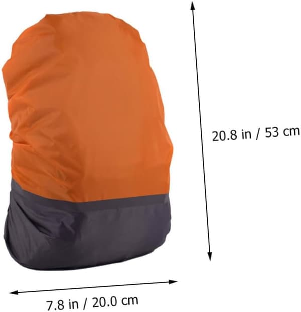 Waterproof Rain Cover for Camping Backpack, Large Size, Reflective Night Safety Protection