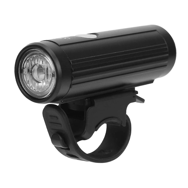 Cykel Forlygte, USB Genopladelig Cykel Forlygte MTB IPX5 Vandafvisende Cykling Forlygte (Sort)